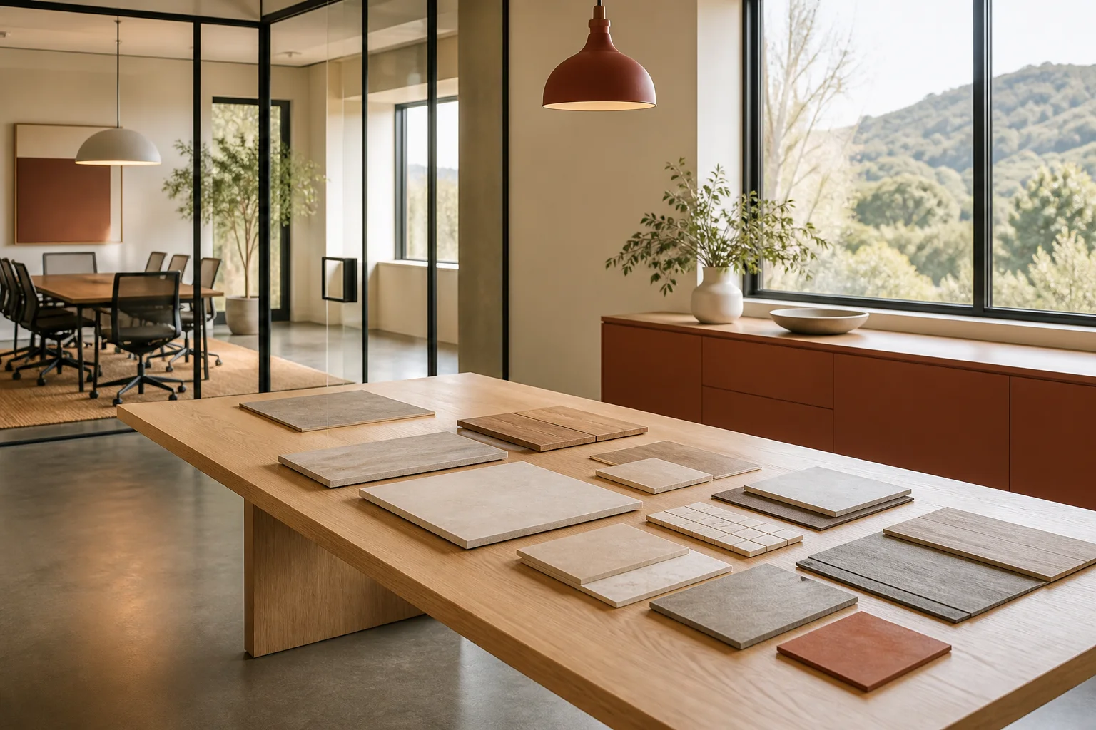 Daylit commercial interior
